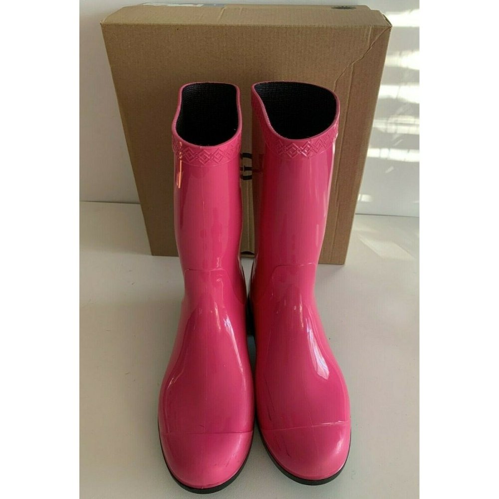 UGG Kids Youth Sz 3 Raana Waterproof Rain Boots Pink